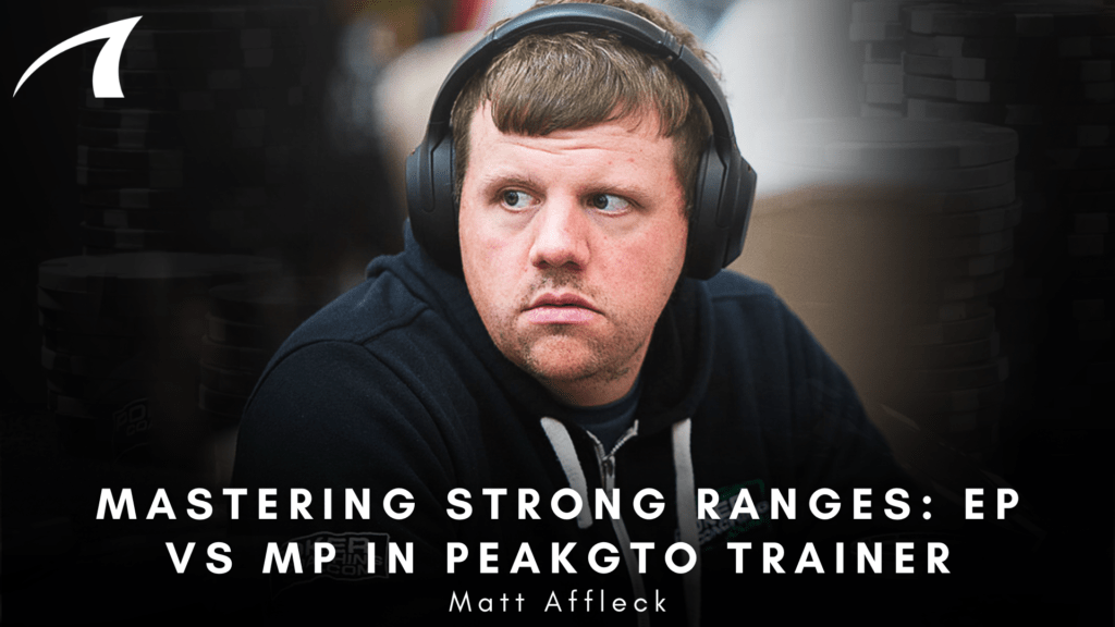 Podcast cover: man with over-ear headphones, looking to the side, with bold white title text over a dark gym background (Matt Affleck).